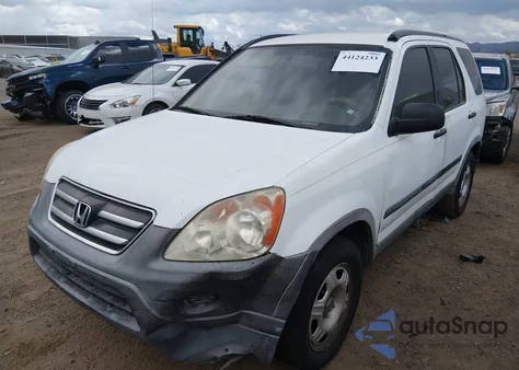 2005 Honda Cr-V Lx из США, поврежденный, VIN JHLRD68555C020722
